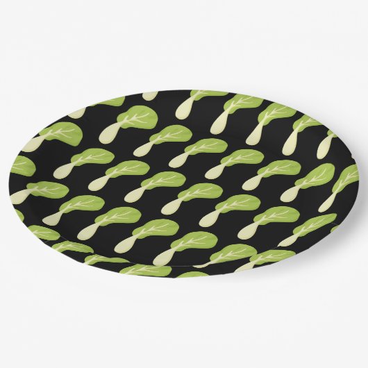 Pakcoy Pappteller (Schrägansicht)