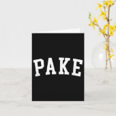 Pake Karte (Gelbe Blume)