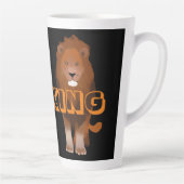 Pakenham Schriftart The King Lion Custom Image and Milchtasse (Rechts)