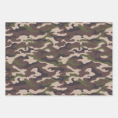 Paket #2 Camouflage Style Geschenkpapier Set (Vorderseite 2)