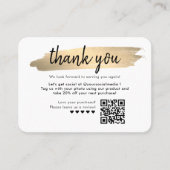 Paket Geschäft einfügen dank Karte (Vorderseite)