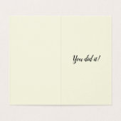 Paket mit 25 Glitzer Law School Abschluss (Innenseite Aufgefaltet)