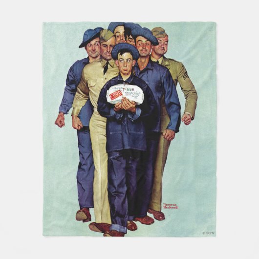 Paket Willie Gillis vom Zuhause Fleecedecke (Vorderseite)