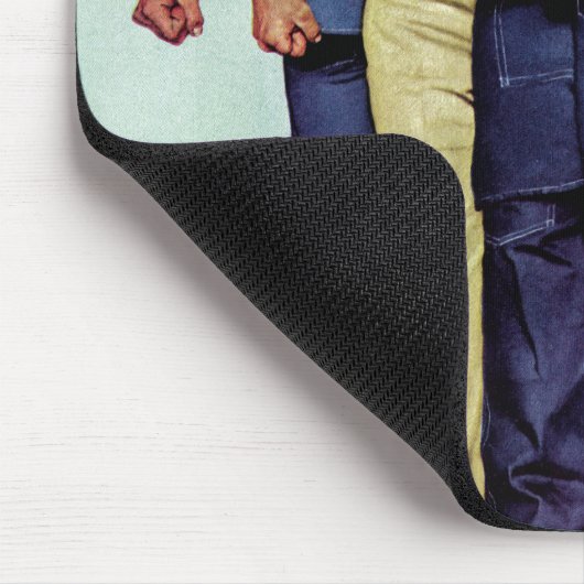 Paket Willie Gillis vom Zuhause Mousepad (Ecke)