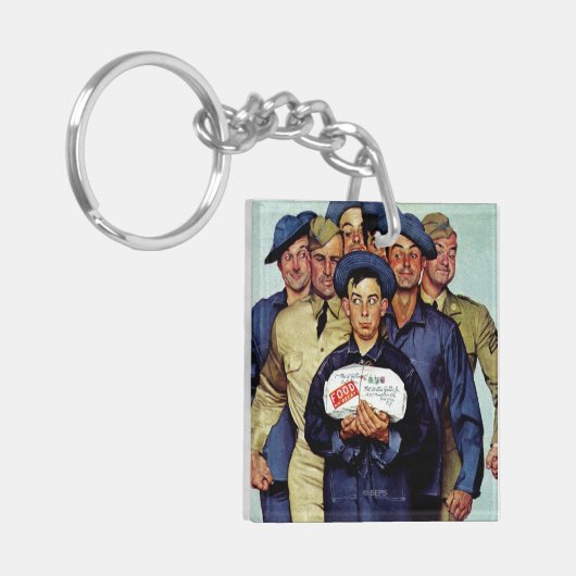 Paket Willie Gillis vom Zuhause Schlüsselanhänger (Vorderseite links)