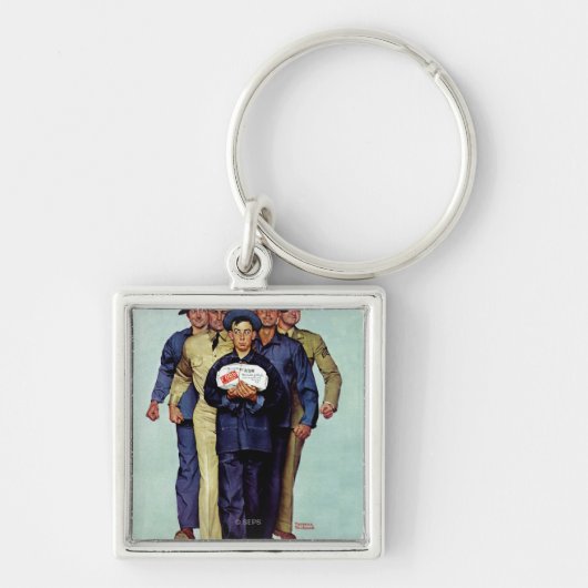 Paket Willie Gillis vom Zuhause Schlüsselanhänger (Vorne)