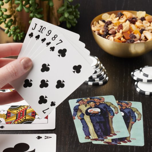 Paket Willie Gillis vom Zuhause Spielkarten (In Situ)