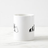 Paketbote Paketzusteller Spedition Packet Liefern Kaffeetasse (Mittel)