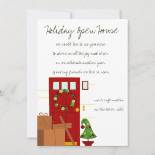 Pakete an der Tür Einladung