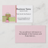 Pakete Design 2 Visitenkarten Visitenkarte (Vorne/Hinten)