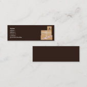 Pakete - dünn mini visitenkarte (Vorne/Hinten)