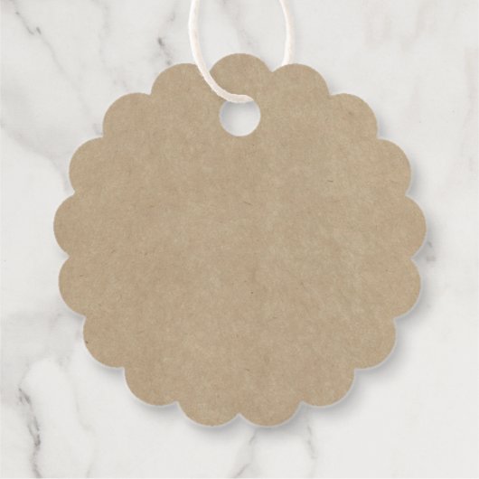 Paketmarken für benutzerdefinierte Kleinunternehme Geschenkanhänger (Rückseite)