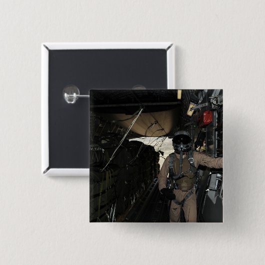 Paketpakete für die Containerzustellung verlassen  Button (Vorne & Hinten)