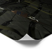 Paketpakete für die Containerzustellung verlassen  Poster (Ecke)