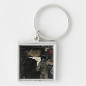 Paketpakete für die Containerzustellung verlassen Schlüsselanhänger (Vorne)