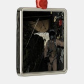 Paketpakete für die Containerzustellung verlassen Silbernes Ornament (Rechts)