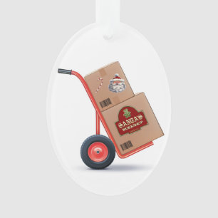 Paketzustelldienst Ornament