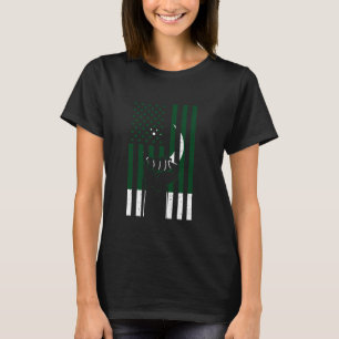 Pakistan Amerika USA pakistanische Flagge pakistan T-Shirt