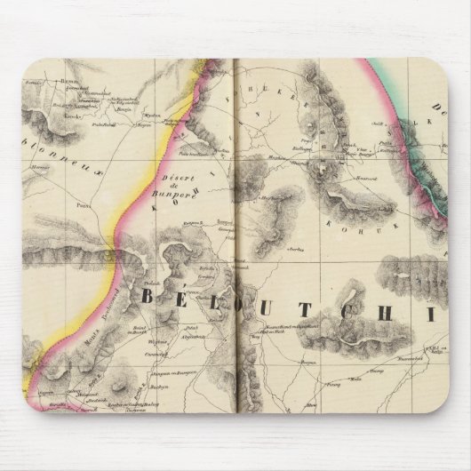 Pakistan, Asien 80 Mousepad (Vorne)