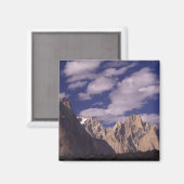 Pakistan, Baltoro Muztagh Range, Große Kathedrale Magnet (Vorderseite/Rückseite)
