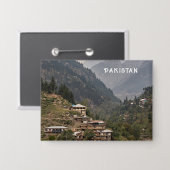 Pakistan Button (Vorderseite/Rückseite)