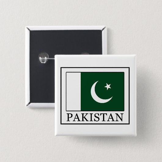 Pakistan Button (Vorne & Hinten)