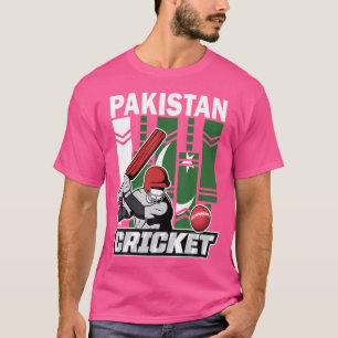 Pakistan Cricket Fans pakistanischen FlaggenCricke T-Shirt