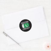 Pakistan Cricket Runder Aufkleber (Umschlag)