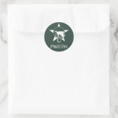 Pakistan Cricket Runder Aufkleber (Tasche)