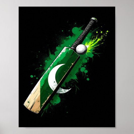 Pakistan Cricket T Poster (Vorne)