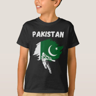 Pakistan Cricket Trikot Cricket Flagge Pakistans T-Shirt