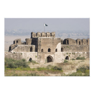 Pakistan, Dina. Talaqi-Tor von innen gesehen Fotodruck