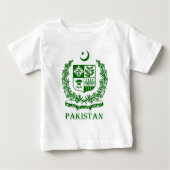 PAKISTAN - Emblem/Wappen/Flagge/Symbol Baby T-shirt (Vorderseite)