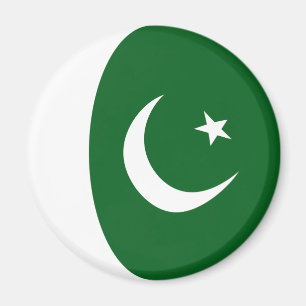 Pakistan Fisheye Flaggenmagnet Magnet