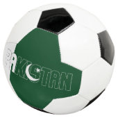 Pakistan Flag Adortable Patriotic Fußball (Dreiviertel)