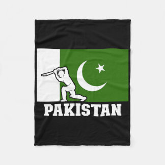 Pakistan Flag Cricket Player Cricket Fans Pakistan Fleecedecke