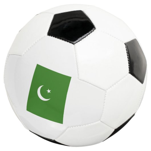 Pakistan Flag Emblem Fußball (Dreiviertel)