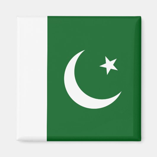 Pakistan Flag Magnet (Vorne)