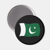 Pakistan Flag Magnet (Vorderseite/Rückseite)