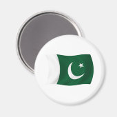 Pakistan Flag Magnet (Vorderseite/Rückseite)
