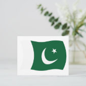 Pakistan Flag Postkarte (Stehend Vorderseite)