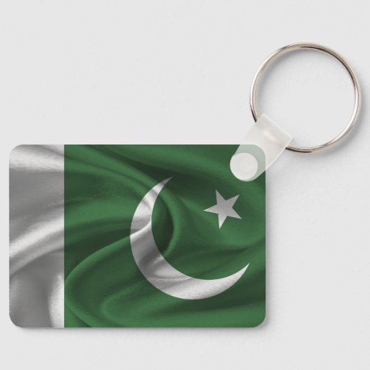 Pakistan Flag Schlüsselanhänger (Vorderseite)