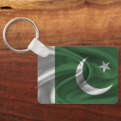 Pakistan Flag Schlüsselanhänger (Rückseite)