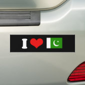 Pakistan-Flagge Autoaufkleber (Auf Auto)