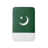 Pakistan-Flagge Badematte (Vorderseite Vertikal)