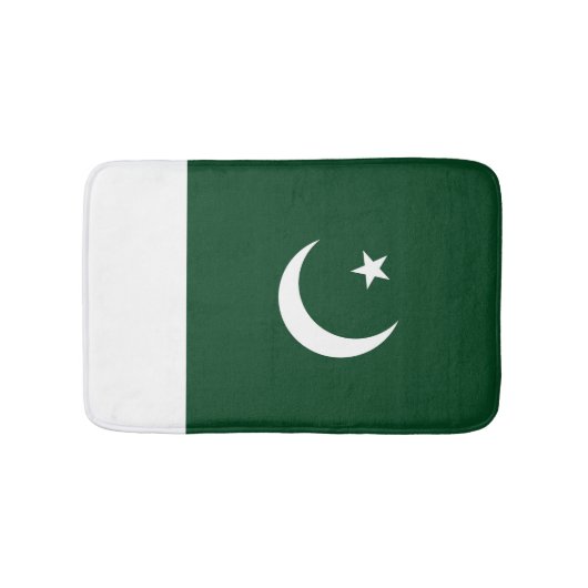 Pakistan-Flagge Badematte (Vorderseite)