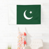 Pakistan-Flagge Banner (Insitu)