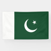 Pakistan-Flagge Banner (Horizontal)