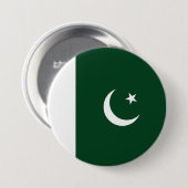 Pakistan-Flagge Button (Vorne & Hinten)