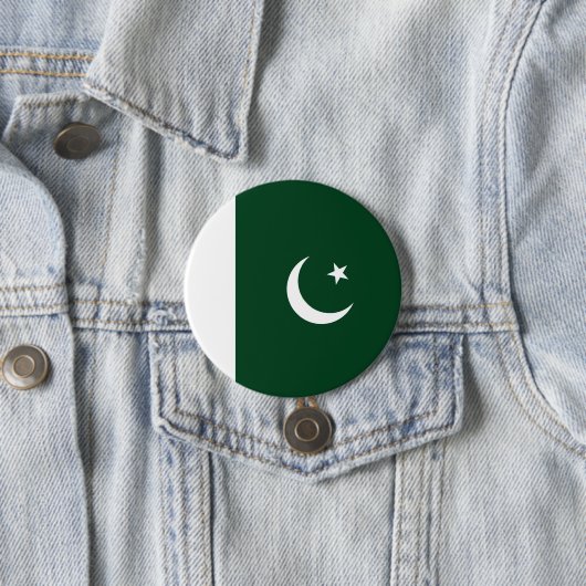 Pakistan-Flagge Button (Beispiel)